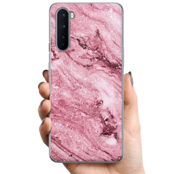 OnePlus Nord TPU Matkapuhelimen kuori Glitteri Marmori