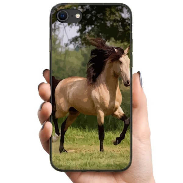 Kompatibelt Mobildeksel til Apple iPhone 7 Hest