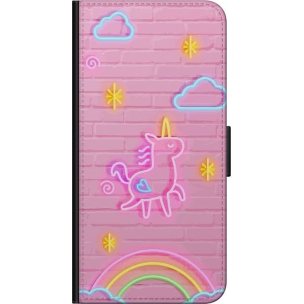 Yhteensopiva Lompakkokotelo OnePlus 9 Pro Unikko Neon