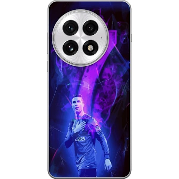 OnePlus 13 Gennemsigtig cover Ronaldo 7 - Fodboldlegende i Handling for Fans