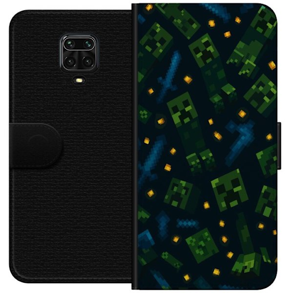 Xiaomi Redmi Note 9 Pro Tegnebogsetui Minecraft Dungeons Mob