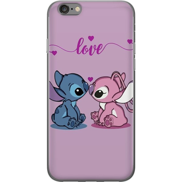 Apple iPhone 6s Läpinäkyvä kuori Lilo & Stitch – Angel Ed