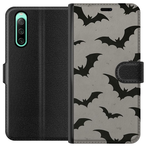 Sony Xperia 10 IV Plånboksfodral Flutterprint