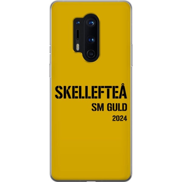 OnePlus 8 Pro Gennemsigtig cover Skellefteå SM GULD