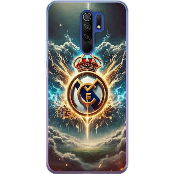 Xiaomi Redmi 9 Gjennomsiktig deksel Real Madrid