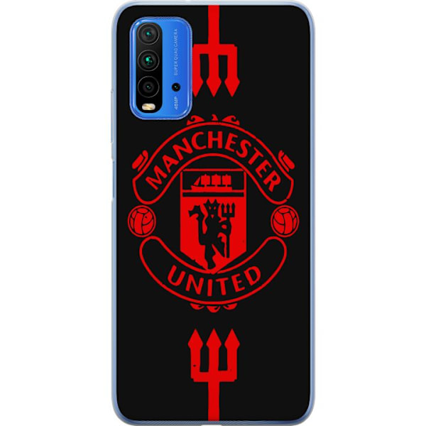 Xiaomi Redmi Note 9 4G Gjennomsiktig deksel ManchesterUnited