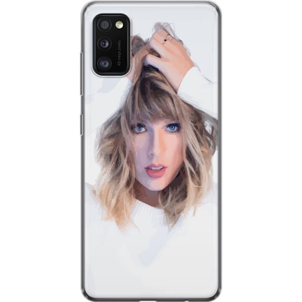 Samsung Galaxy A41 Genomskinligt Skal Taylor Swift