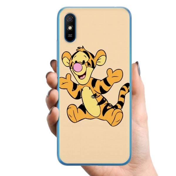 Xiaomi Redmi 9A TPU Mobilskal Nalle Puh - Tiger