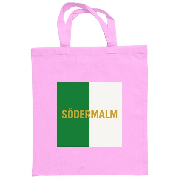 Mulepose | Holdbar Indkøbstaske i Stof Södermalm - fodbold Rosa one size