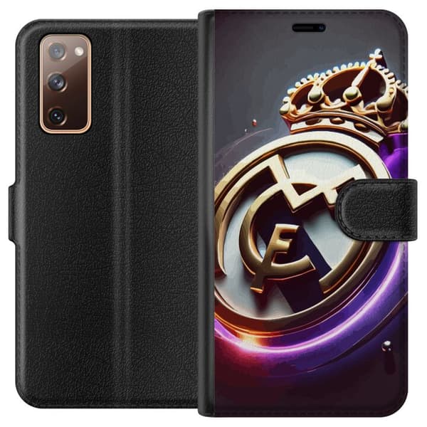 Kompatibel Tegnebogsetui til Samsung Galaxy S20 FE Real Madrid CF