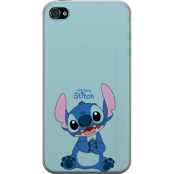 Apple iPhone 4s Genomskinligt Skal Stitch