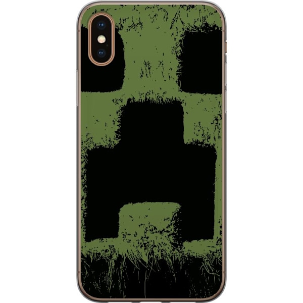 Apple iPhone X Gennemsigtig cover A Minecraft Movie