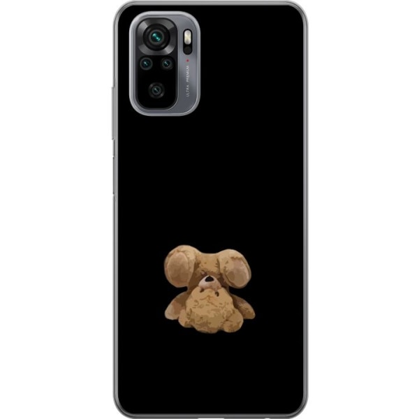 Xiaomi Redmi Note 10 Gennemsigtig cover Op og ned bjørn
