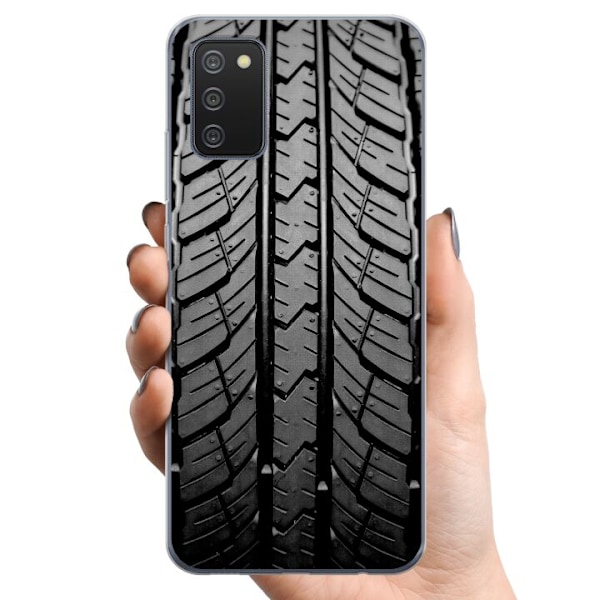 Samsung Galaxy A02s TPU Mobilskal Däck