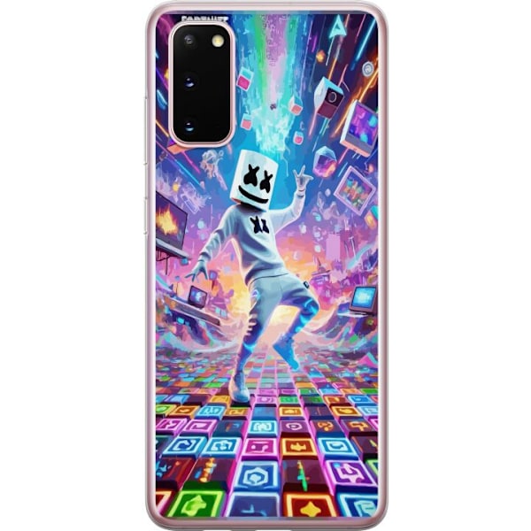 Samsung Galaxy S20 Gennemsigtig cover Fortnite