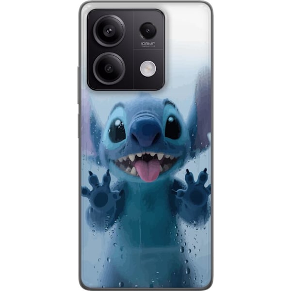Xiaomi Redmi Note 13 Pro Genomskinligt Skal Stitch Window View – Stitch vid ett fönster i söt stil