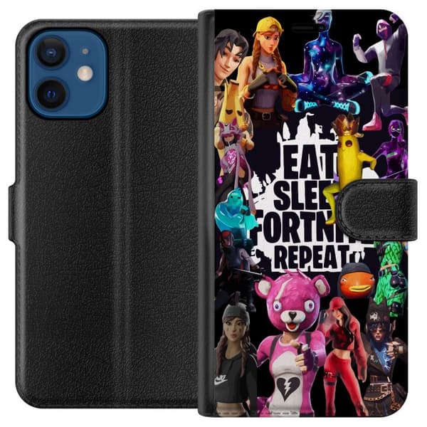 Kompatibelt Plånboksfodral till Apple iPhone 12 mini Fortnite