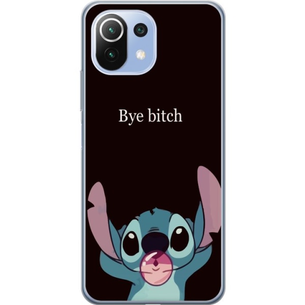 Xiaomi Mi 11 Lite Gjennomsiktig deksel Bye bitch, Stitch