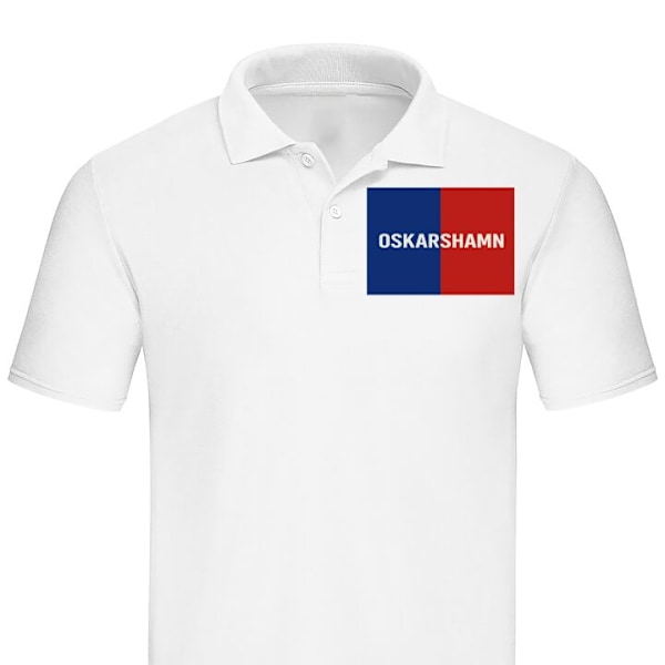Poloshirt til Voksen | Elegant Poloshirt Oskarshamn – Hockey Hvid Stor