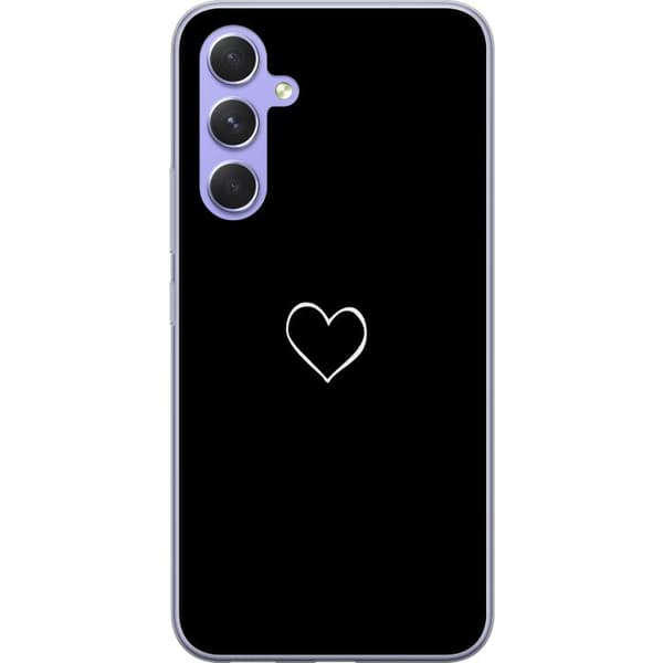 Kompatibel Mobilcover til Samsung Galaxy A54 Hjerte
