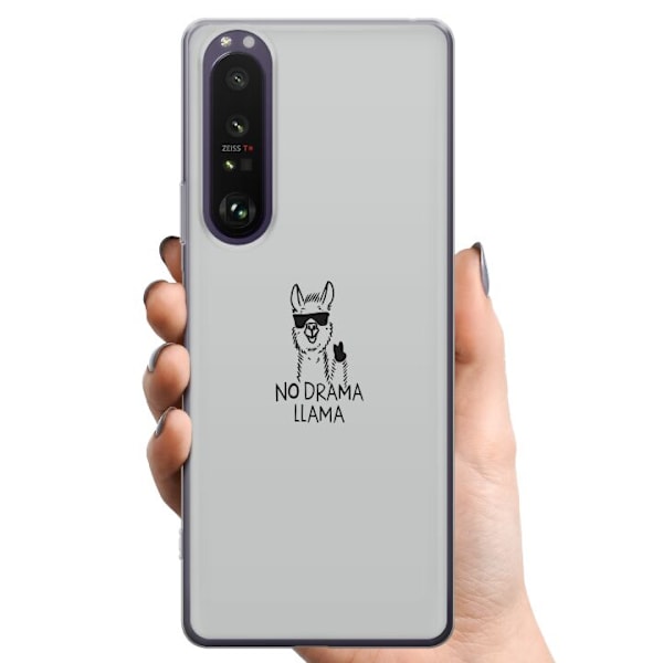 Sony Xperia 1 III TPU Matkapuhelimen kuori Ei draamaa lama
