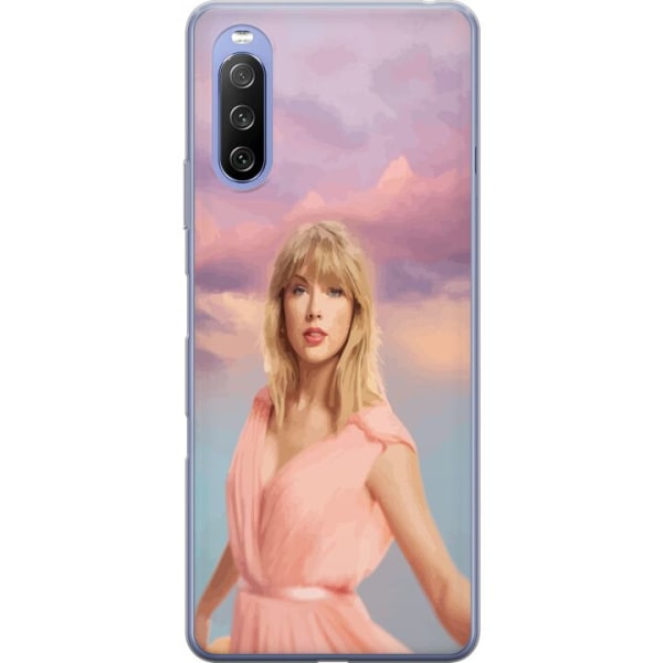 Sony Xperia 10 III Lite Läpinäkyvä kuori Taylor Swift