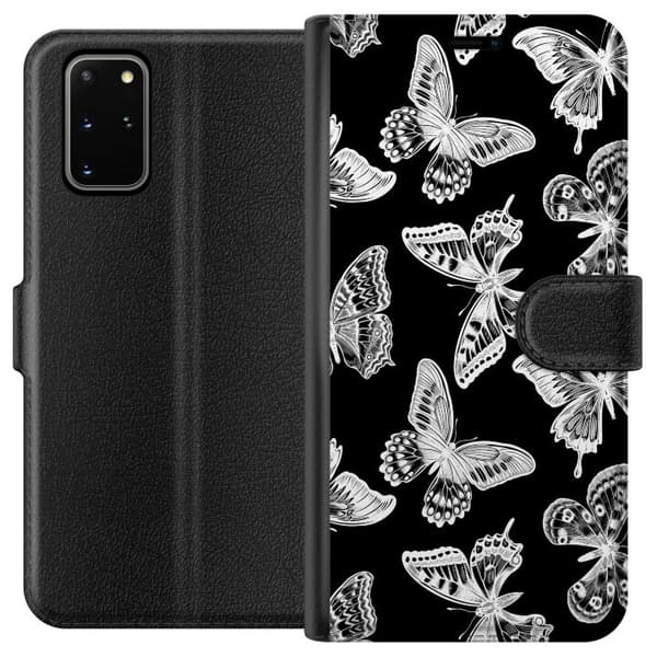 Yhteensopiva Lompakkokotelo Samsung Galaxy S20+ Perhonen