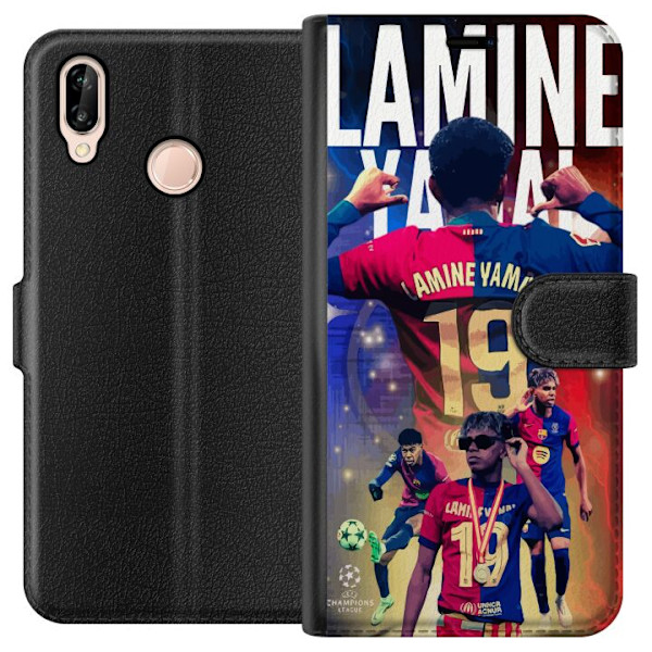 Huawei P20 lite Lompakkokotelo Yamal Liikkeessä - Nuori Lahjakkuus Maailmanlaajuisella Tasolla