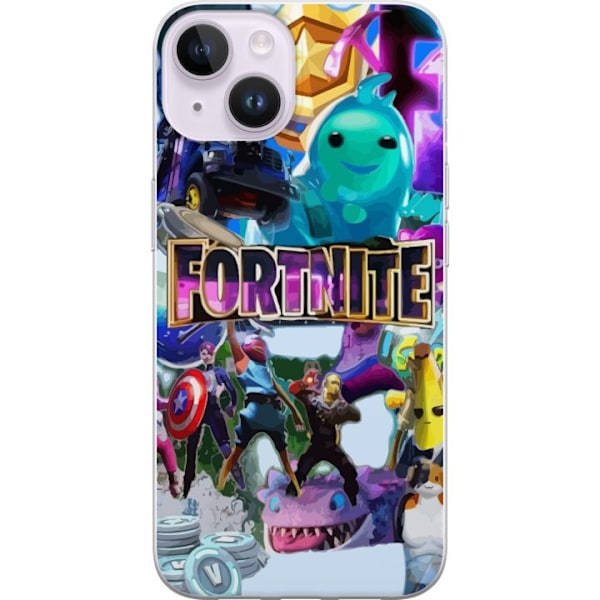 Apple iPhone 14 Gjennomsiktig deksel Fortnite