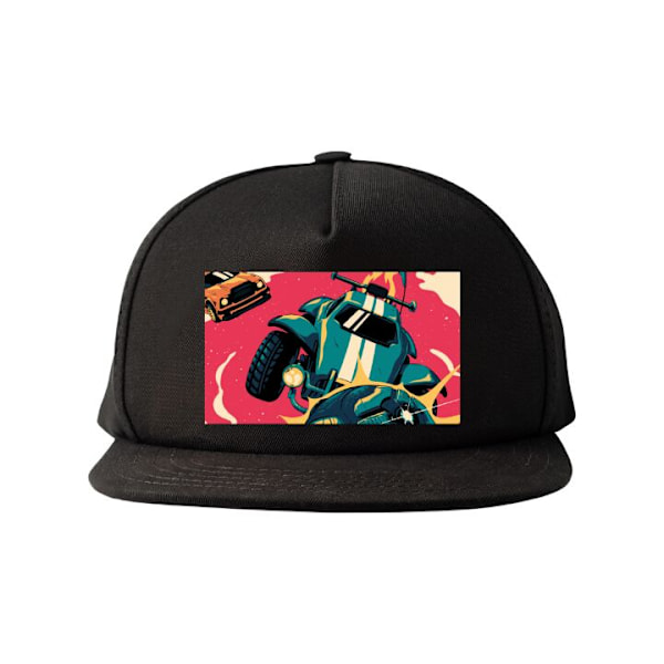 Snapback för Vuxen | Justerbar Keps Bilar svart one size