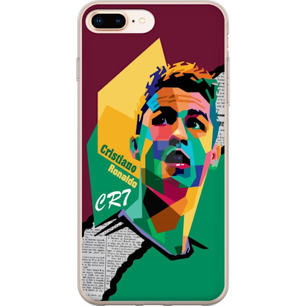 Apple iPhone 8 Plus Läpinäkyvä kuori Ronaldo