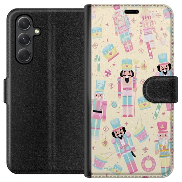 Kompatibelt Plånboksfodral till Samsung Galaxy A25 Jul rosa