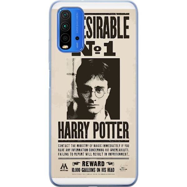 Xiaomi Redmi Note 9 4G Läpinäkyvä kuori Harry Potter