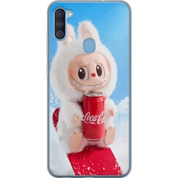 Samsung Galaxy A11 Läpinäkyvä kuori Labubu Summer Edition
