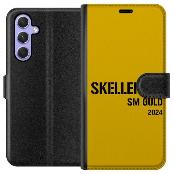 Kompatibel Tegnebogsetui til Samsung Galaxy A54 Skellefteå SM GULD