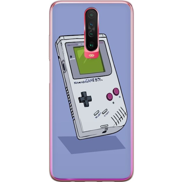 Xiaomi Redmi K30 Gjennomsiktig deksel Game Boy Lilla