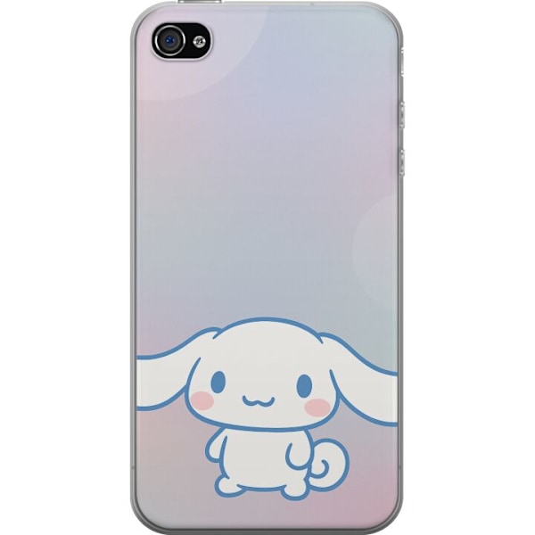 Apple iPhone 4 Läpinäkyvä kuori Kawaii Sanrio Cinnamonroll