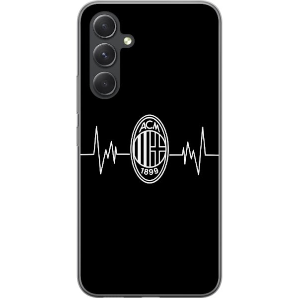 Samsung Galaxy S24+ Gjennomsiktig deksel AC Milan