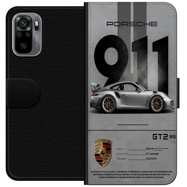 Xiaomi Redmi Note 10S Tegnebogsetui Porsche 911