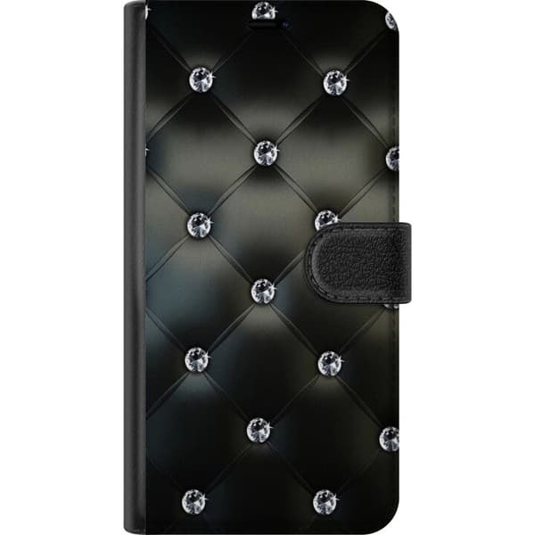 Kompatibelt Plånboksfodral till Samsung Galaxy A40 Big as diamond