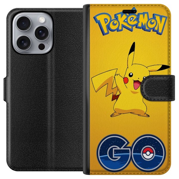 Apple iPhone 16 Pro Max Lompakkokotelo Pokemon