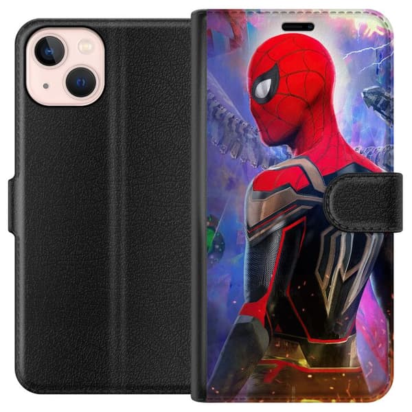 Kompatibelt Plånboksfodral till Apple iPhone 13 mini Spider Man: No Way Home