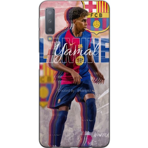 Samsung Galaxy A7 (2018) Genomskinligt Skal Lamine Yamal FCB