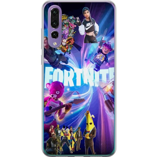 Huawei P20 Pro Läpinäkyvä kuori Fortnite