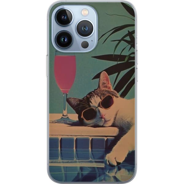 Kompatibel Mobilcover til Apple iPhone 13 Pro Kat ferie