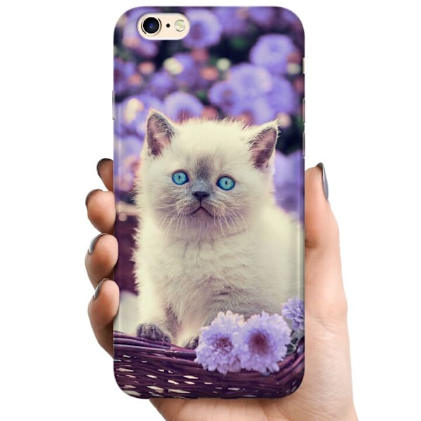 Apple iPhone 6 TPU Mobilcover Kat