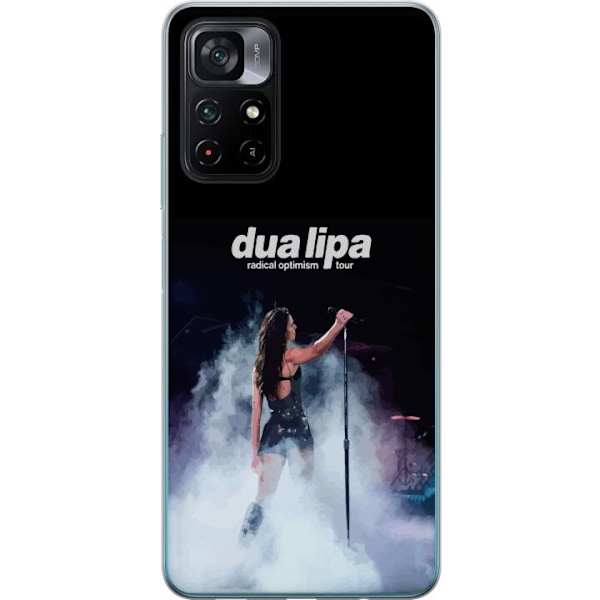 Xiaomi Poco M4 Pro 5G Läpinäkyvä kuori Dua Lipa – Signature Looks & Vibes