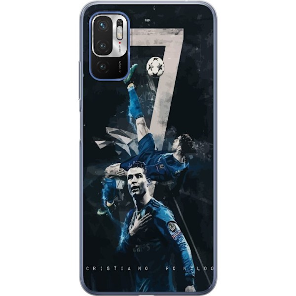 Xiaomi Redmi Note 10 5G Läpinäkyvä kuori Ronaldo