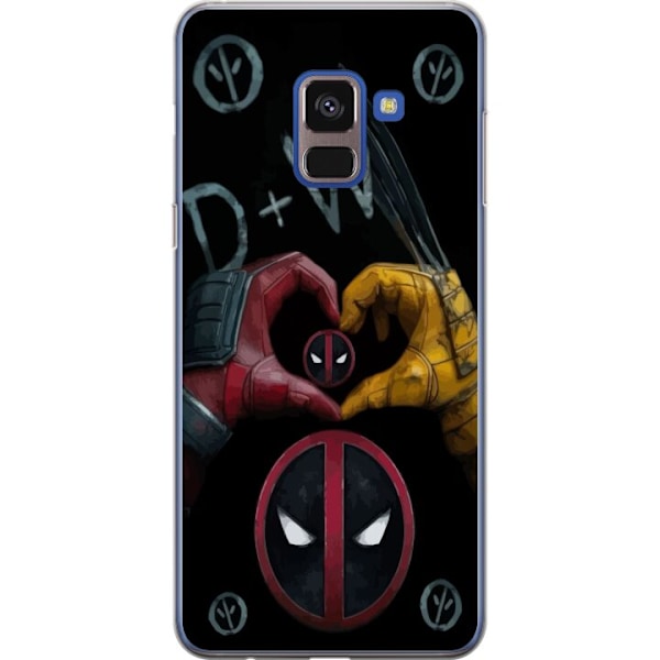 Samsung Galaxy A8 (2018) Gennemsigtig cover Deadpool & Wolveri