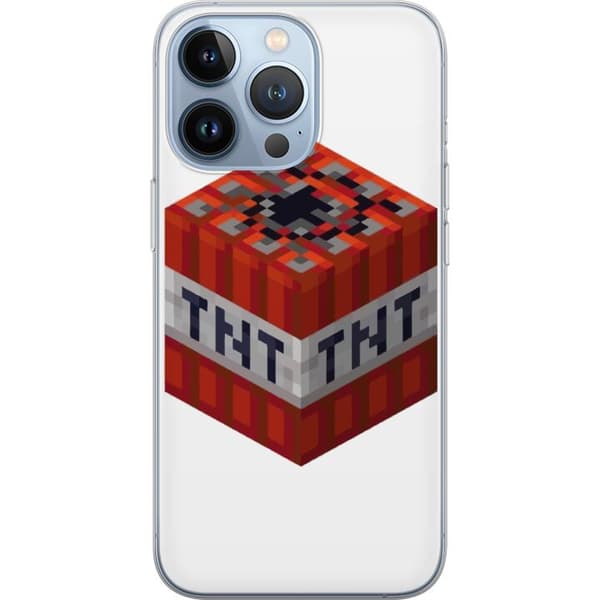 Kompatibelt Mobilskal till Apple iPhone 13 Pro Minecraft TNT